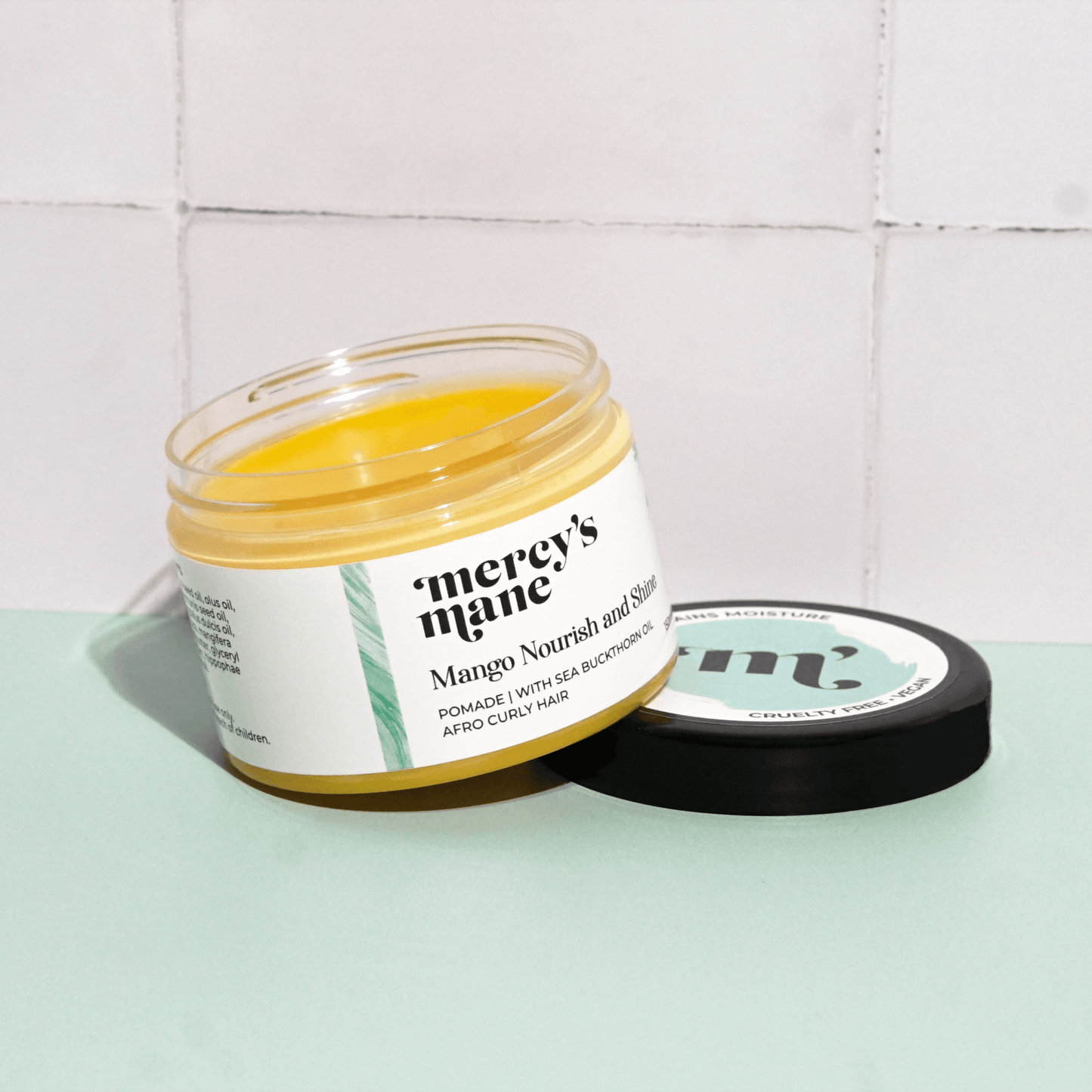 Mango butter mix for natural hair, shea butter for natural hair, best mango butter for natural hair.